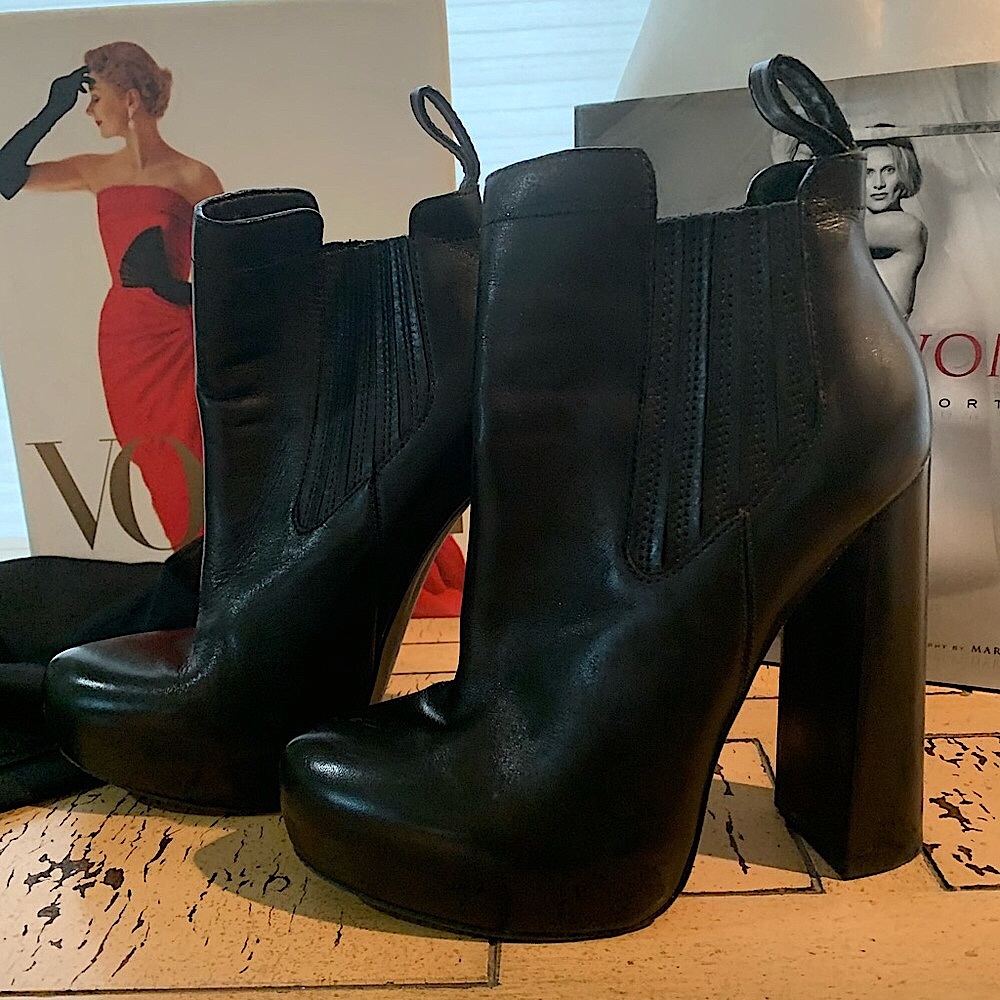 Alexander Wang Leather Ankle Boots -Authentic